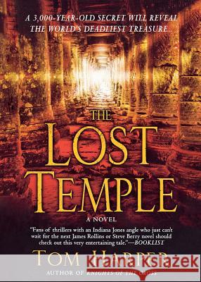 The Lost Temple Tom Harper 9781250062536 St. Martin's Press - książka