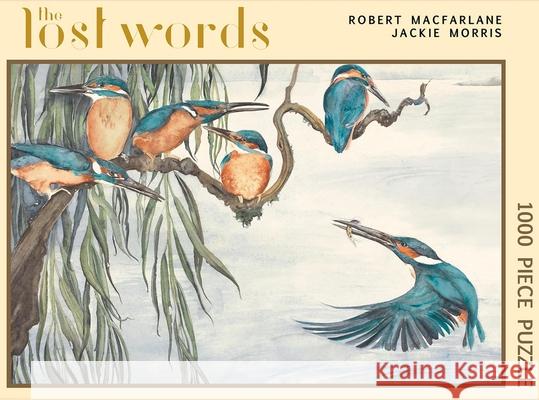 The Lost Words 1000 Piece Jigsaw Puzzle: The Kingfisher MacFarlane, Robert 9781912916337 Galileo Publishers - książka