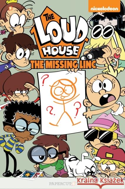 The Loud House #15: The Missing Linc The Loud House Creative Team 9781545808689 Papercutz - książka