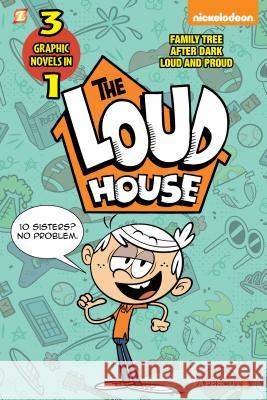The Loud House 3-In-1 #2: After Dark, Loud and Proud, and Family Tree Team, The Loud House Creative 9781545803349 Papercutz - książka