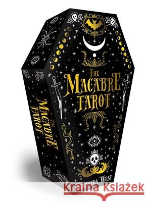 The Macabre Tarot: 78 Card Deck and 128 Page Book West, Sam 9781925946734 Rockpool Publishing - książka