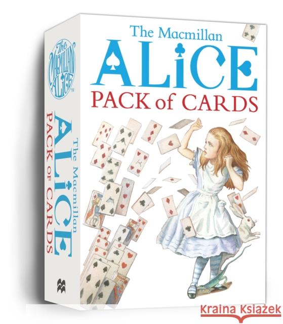 The MacMillan Alice Pack of Cards Lewis Carroll 9781509820481 MACMILLAN CHILDREN'S BOOKS - książka
