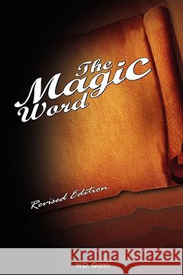 The Magic Word W D Gann 9789650060176 www.bnpublishing.com - książka
