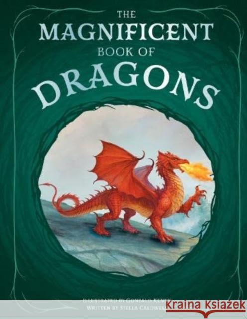 The Magnificent Book of Dragons Stella Caldwell 9781915588074 Weldon Owen Children's Books - książka