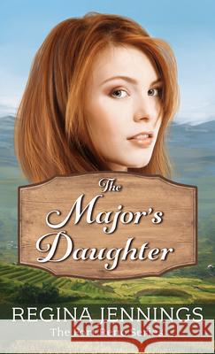 The Major's Daughter Regina Jennings 9781432875152 Thorndike Press Large Print - książka