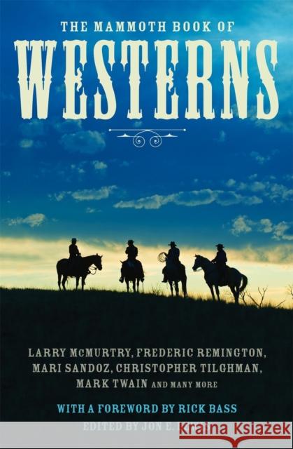 The Mammoth Book of Westerns Jon Lewis 9781780339153 Little, Brown Book Group - książka