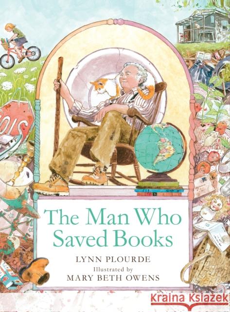 The Man Who Saved Books Lynn Plourde 9781684750542 Gooseberry Patch - książka