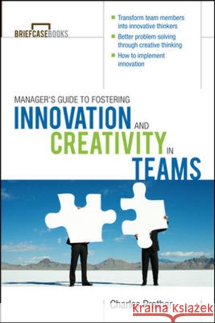 The Manager's Guide to Fostering Innovation and Creativity in Teams Charles Prather 9780071627979  - książka