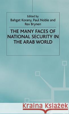 The Many Faces of National Security in the Arab World  9780333572214 PALGRAVE MACMILLAN - książka