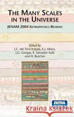The Many Scales in the Universe: Jenam 2004 Astrophysics Reviews Toro Iniesta, J. C. 9781402043512 Springer - książka