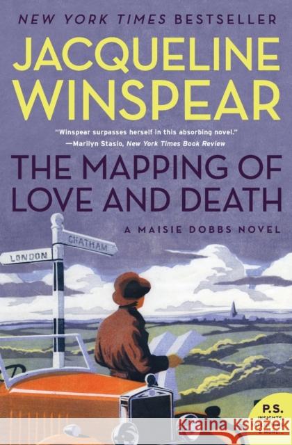 The Mapping of Love and Death: A Maisie Dobbs Novel Jacqueline Winspear 9780061727689 Harper Perennial - książka