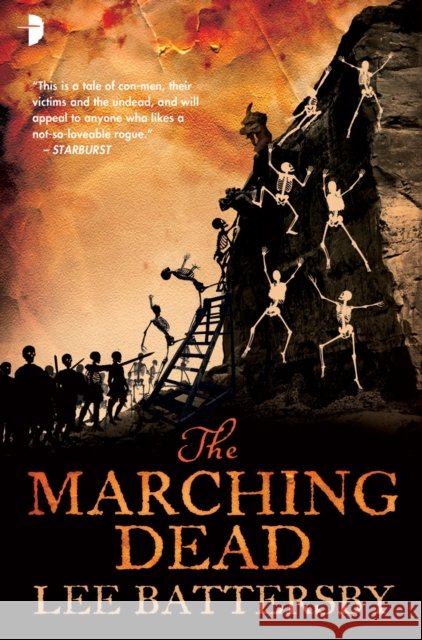The Marching Dead Lee Battersby 9780857662897  - książka