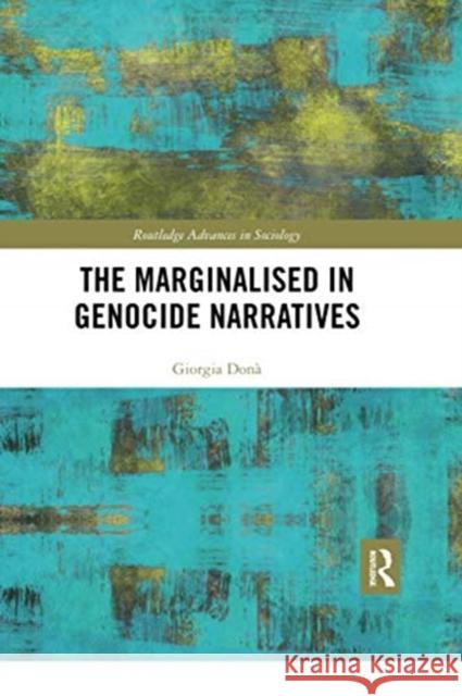 The Marginalised in Genocide Narratives Don 9780367728489 Routledge - książka