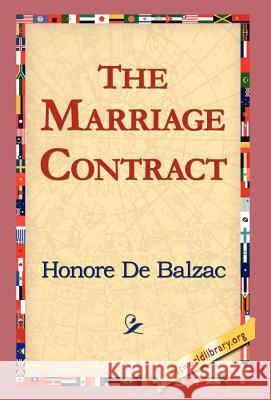 The Marriage Contract Honore d 9781421814506 1st World Library - książka