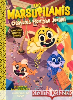 The Marsupilamis: Creatures from the Jungle!: An Original Graphic Novel Benjamin Mutombo 9781419784064 Abrams Fanfare - książka