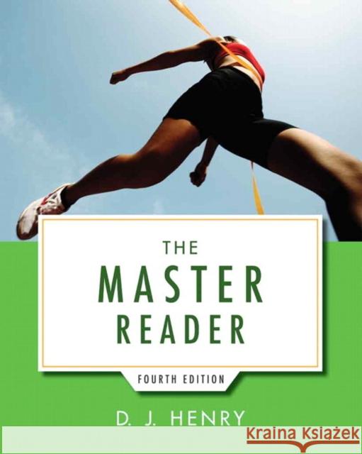 The Master Reader D. J. Henry 9780321916778 Longman Publishing Group - książka