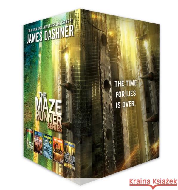 The Maze Runner Series Complete Collection Boxed Set (5-Book) James Dashner 9781524714345 Delacorte Press - książka