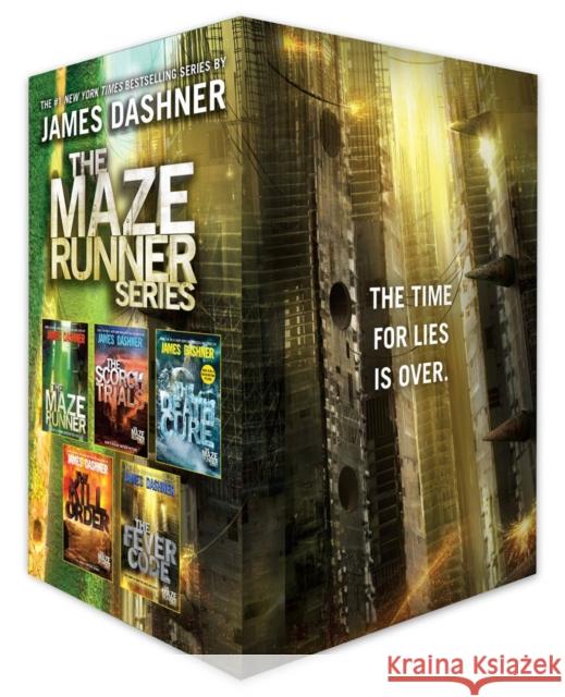 The Maze Runner Series Complete Collection Boxed Set (5-Book) Dashner, James 9781524771034 Delacorte Press - książka