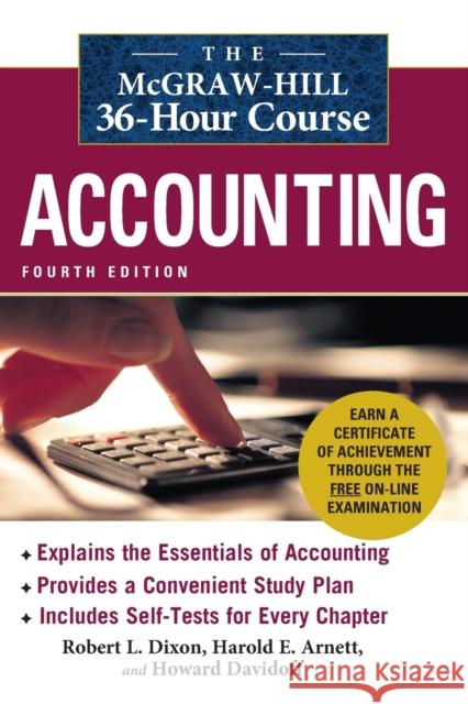 The McGraw-Hill 36-Hour Course: Accounting Dixon, Robert 9780071486033  - książka