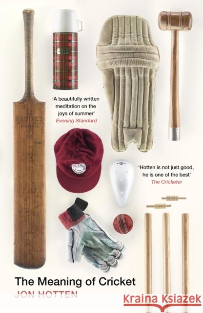The Meaning of Cricket Jon Hotten 9780224100199 Vintage Publishing - książka