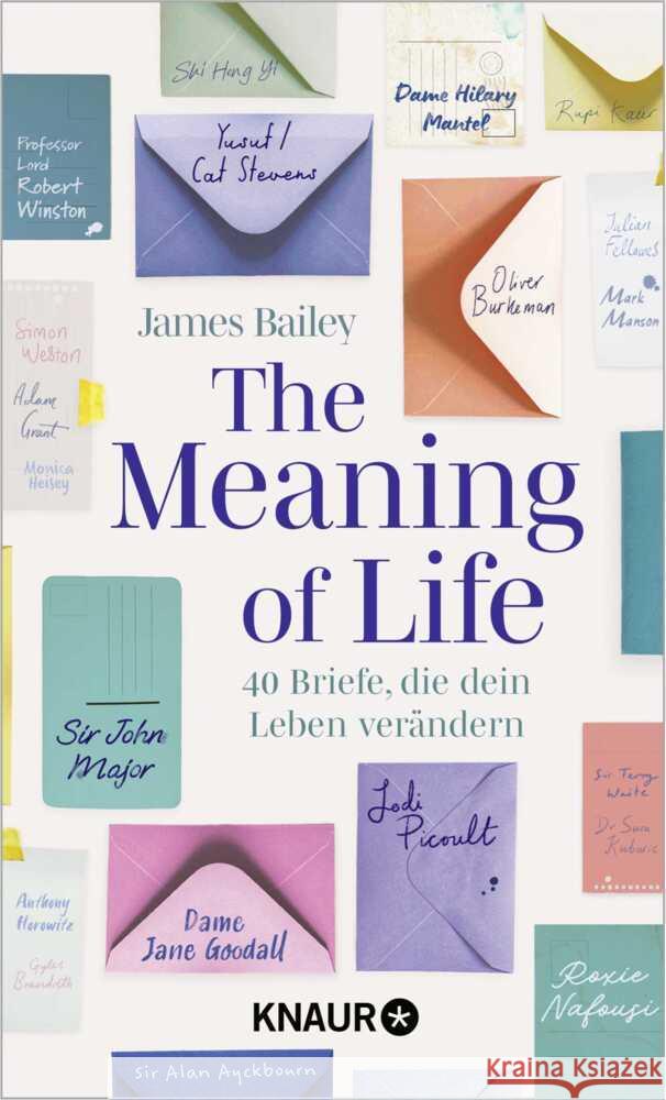 The Meaning of Life Bailey, James 9783426570647 Knaur HC - książka