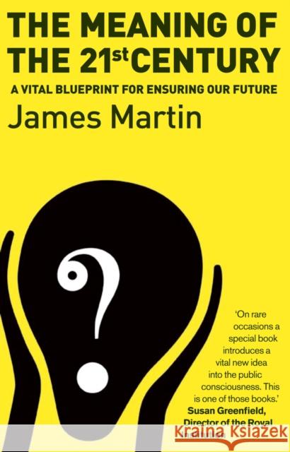 The Meaning Of The 21st Century : A Vital Blueprint For Ensuring Our Future James Martin 9781903919866 TRANSWORLD PUBLISHERS LTD - książka