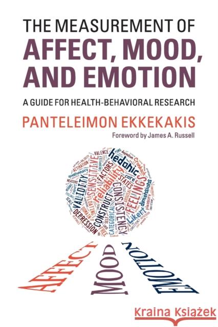 The Measurement of Affect, Mood, and Emotion: A Guide for Health-Behavioral Research Ekkekakis, Panteleimon 9781107648203 CAMBRIDGE UNIVERSITY PRESS - książka