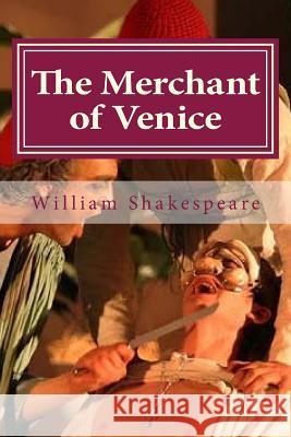 The Merchant of Venice William Shakespeare Hollybook 9781522897484 Createspace Independent Publishing Platform - książka