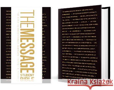 The Message Student Bible (Hardcover) Eugene H. Peterson 9781641588041 NavPress Publishing Group - książka