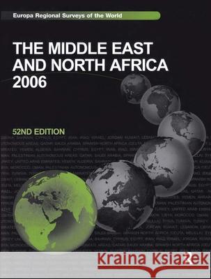 The Middle East and North Africa 2006 Lucy Dean 9781857433142 Routledge - książka