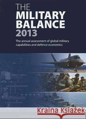 The Military Balance 2013   9781857436808  - książka