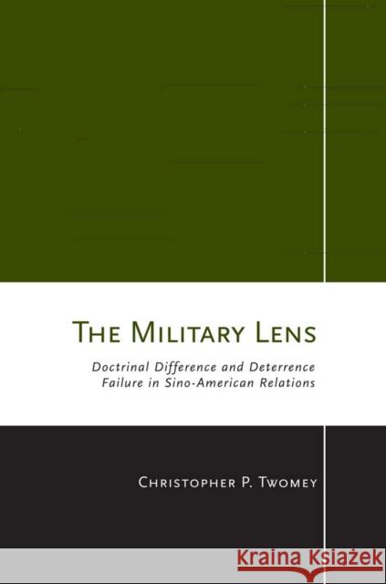 The Military Lens Twomey, Christopher P. 9780801449147 Cornell University Press - książka