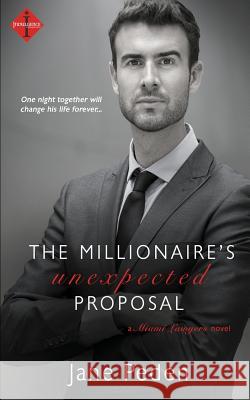 The Millionaire's Unexpected Proposal Jane Peden 9781511439954 Createspace Independent Publishing Platform - książka