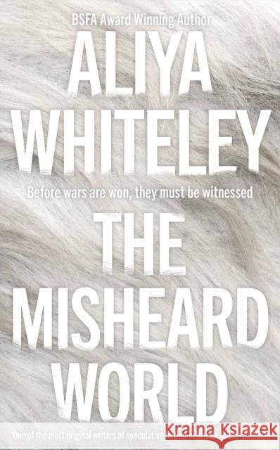 The Misheard World Aliya Whiteley 9781837866915 Solaris - książka