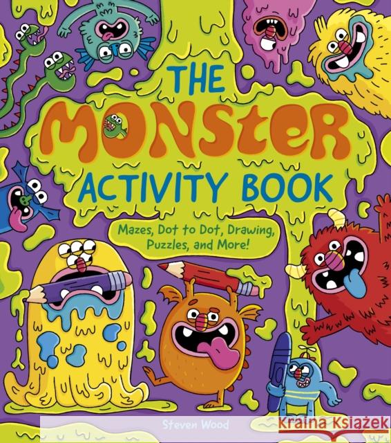 The Monster Activity Book: Mazes, Dot to Dot, Drawing, Puzzles, and More! Emily Stead 9781398834064 Arcturus Publishing Ltd - książka