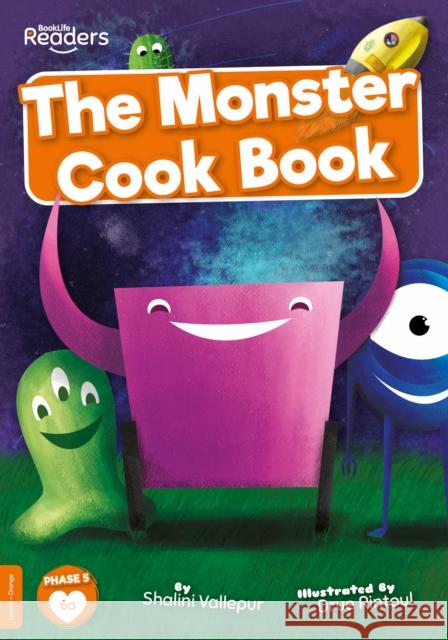 The Monster Cook Book Shalini, English BA Hons, Modern Literature MA, Waddington MA Prize Vallepur 9781839273056 BookLife Publishing - książka