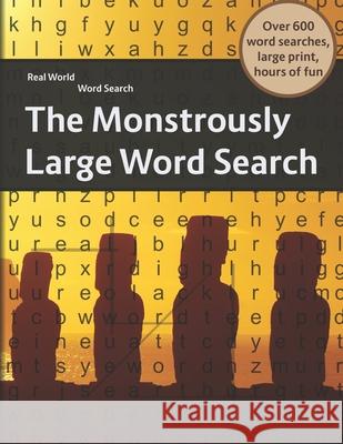 The Monstrously Large Word Search Arthur Kundell 9781086009187 Independently Published - książka