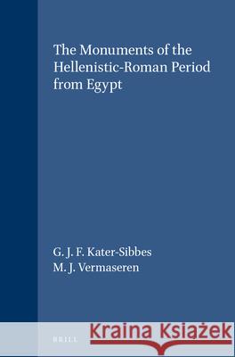The Monuments of the Hellenistic-Roman Period from Egypt  9789004042919 Brill - książka
