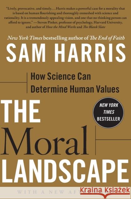 The Moral Landscape: How Science Can Determine Human Values Sam Harris 9781439171226 Free Press - książka