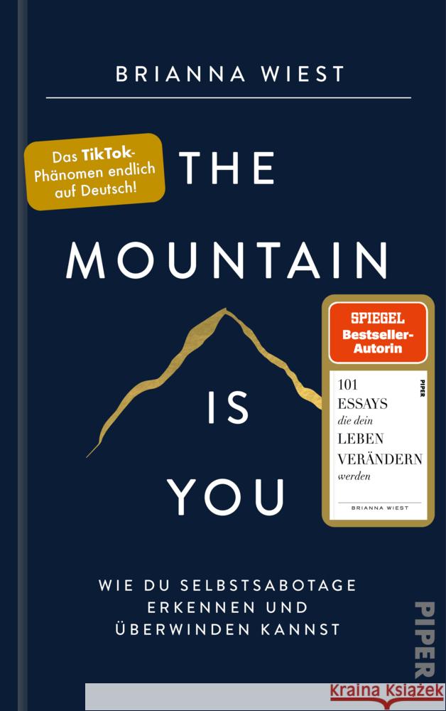 The Mountain Is You Wiest, Brianna 9783492071604 Piper - książka