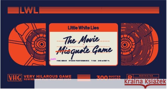 The Movie Misquote Game Little White Lies 9781786272478 Laurence King - książka