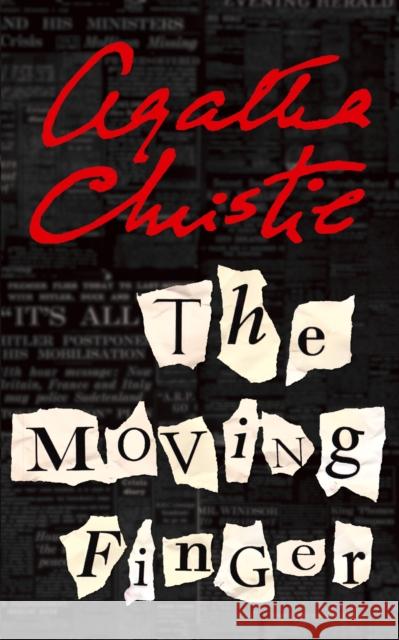 The Moving Finger Christie, Agatha 9780008255770 HarperCollins Publishers - książka