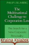 The Multinational Challenge to Corporation Law Blumberg, Phillip I. 9780195070613 Oxford University Press