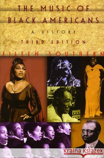 The Music of Black Americans: A History Southern, Eileen 9780393971415  - książka