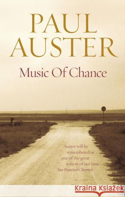 The Music of Chance Paul Auster 9780571229079 Faber & Faber - książka