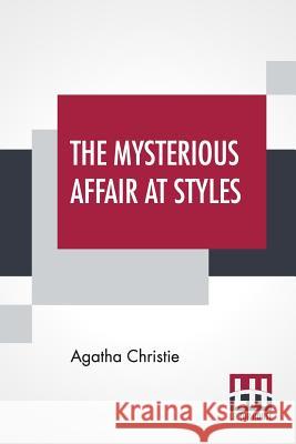 The Mysterious Affair At Styles Agatha Christie 9789353361310 Lector House - książka
