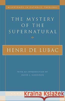 The Mystery of the Supernatural Henri d Rosemary Sheed 9780824516994 Herder & Herder - książka