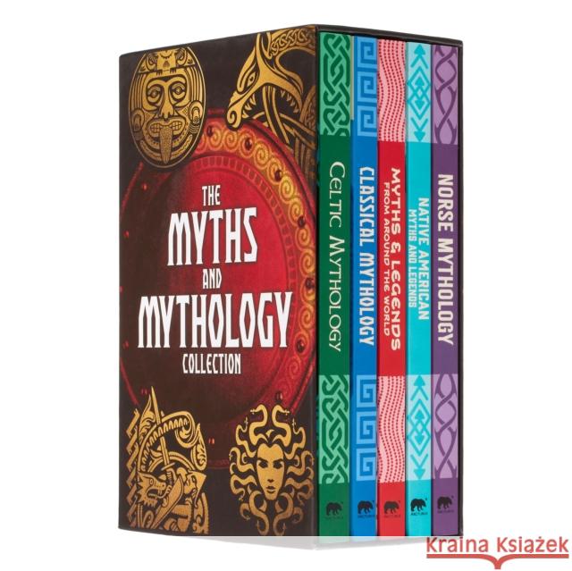 The Myths and Mythology Collection: 5-Book Paperback Boxed Set Charles Squire 9781398827202 Arcturus Publishing Ltd - książka