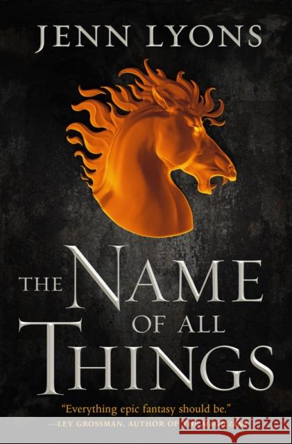 The Name of All Things Jenn Lyons 9781250175533 Tor Books - książka