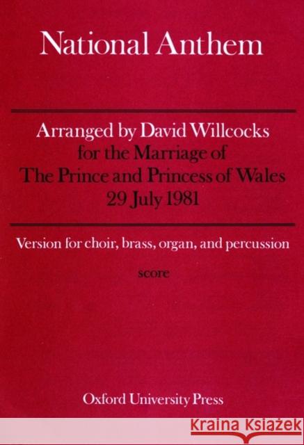 The National Anthem  9780193387287 Oxford University Press - książka